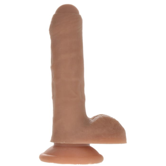 Realistic Dildo Lakin Uncut Double Silicone Layer 17 cm 