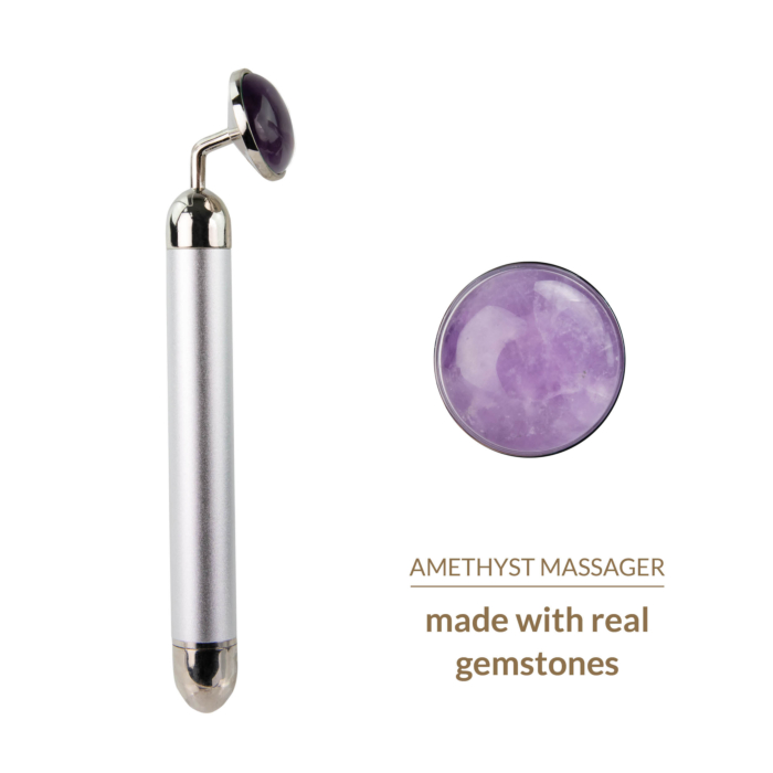 La Gemmes Lay-On Clitoral Vibrator - Amethyst Massager - Purple