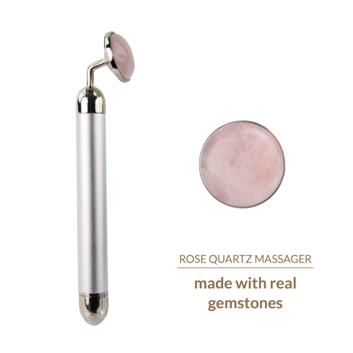 La Gemmes Lay-On Clitoral Vibrator - Rose Quartz -Pink