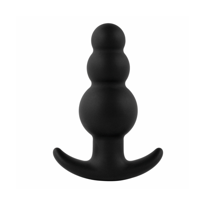 Waterproof - Plugz Silicone Butt Plug Nr. 1 (Black) - Feelztoys