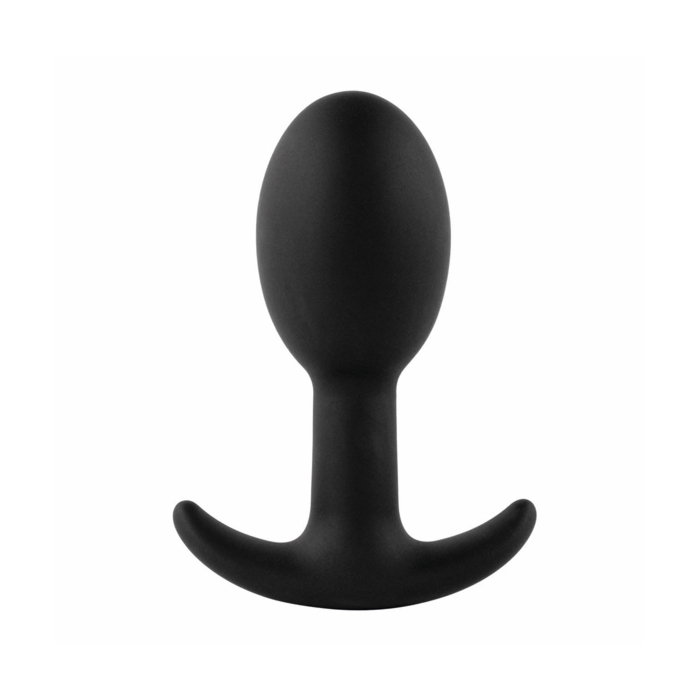 Waterproof - Plugz Silicone Butt Plug Nr. 3 (Black) - Feelztoys