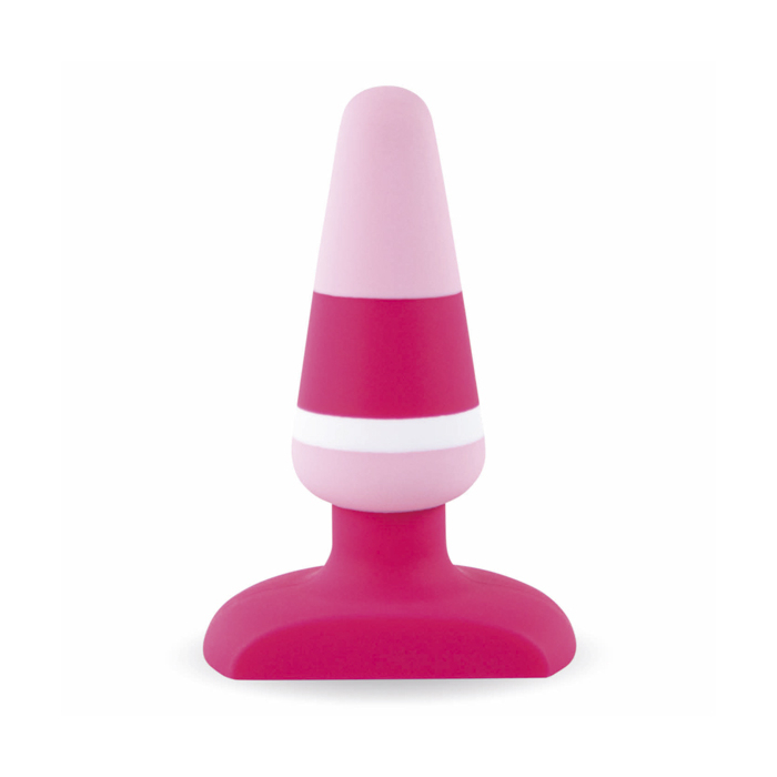 Waterproof - Plugz Silicone Butt Plug Nr. 2 (Pink/Purple) - Feelztoys