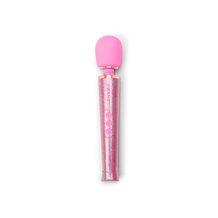 Le Wand All That Glimmers - Rechargeable Petite Wand Massager (Pink)