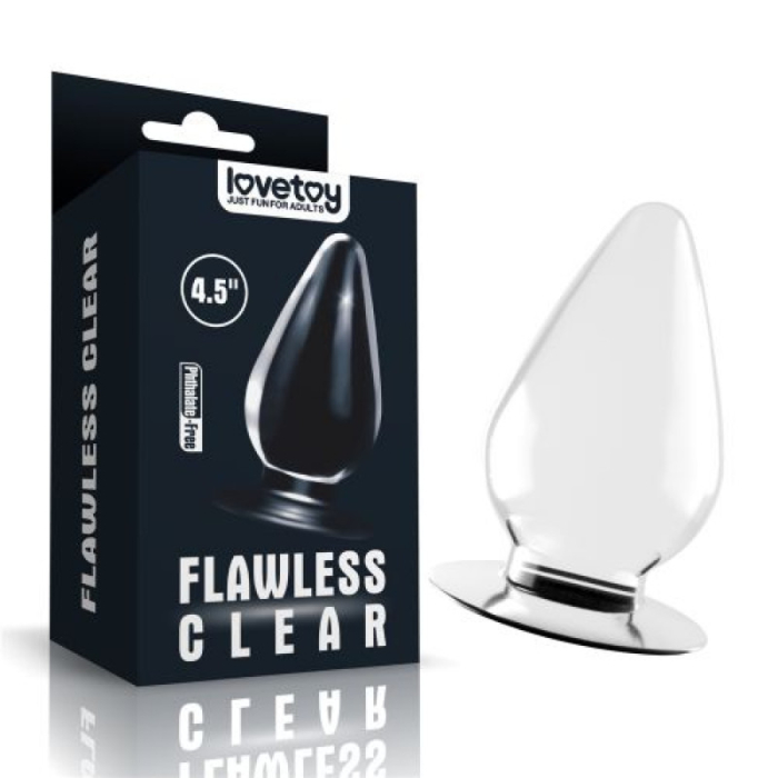 Flawless Clear Anal Plug
