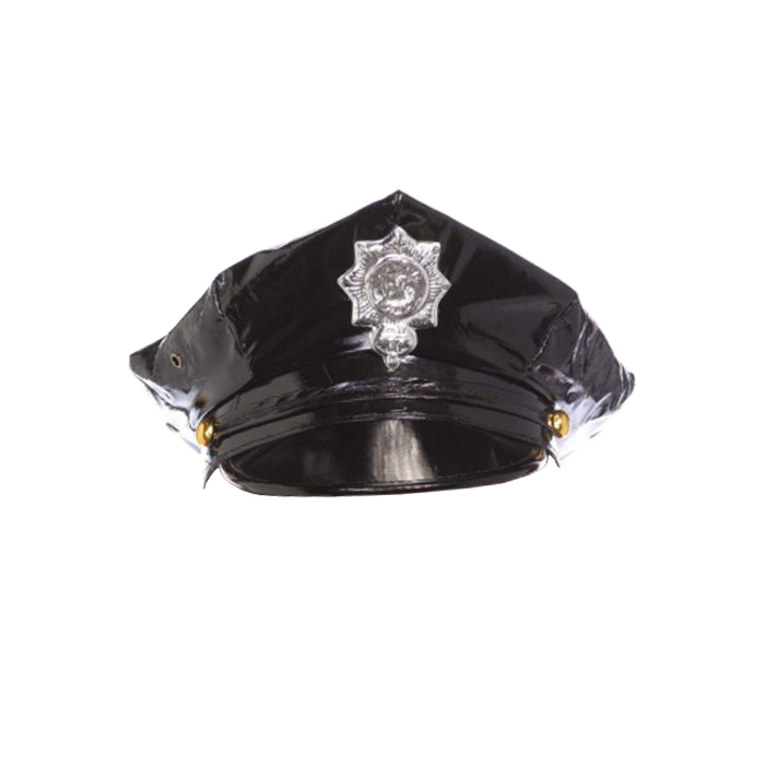 Vinyl police hat