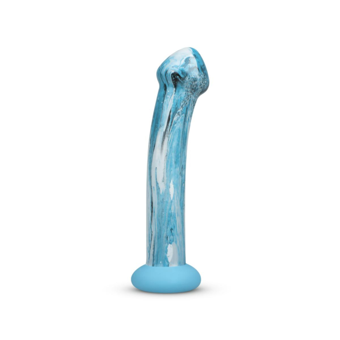 Ocean Ripple Glass Dildo - Gildo - Non Realistic Penis