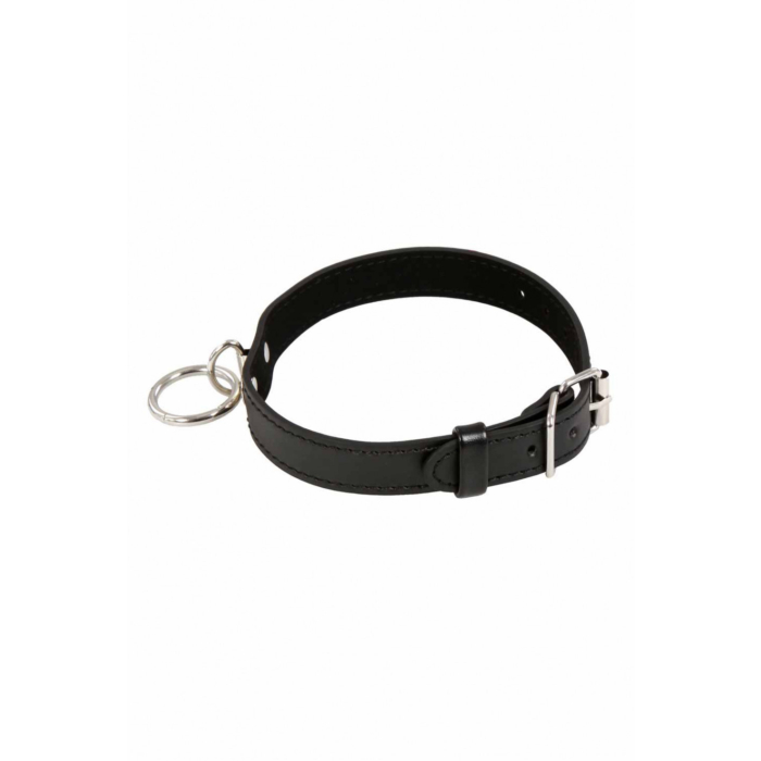 Fetish BDSM Collar with Ring for a Lease