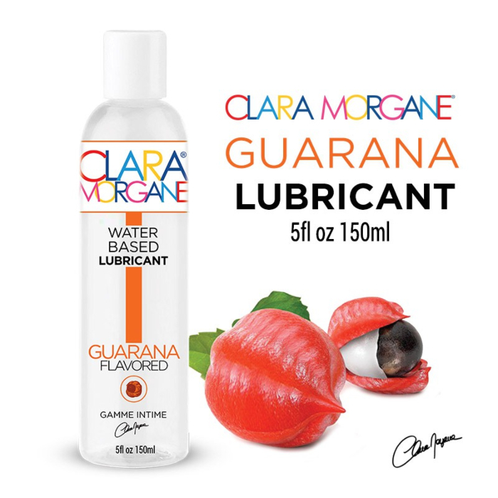 Edible Water Based Lubricant Guarana 150ml - Clara Morgane 