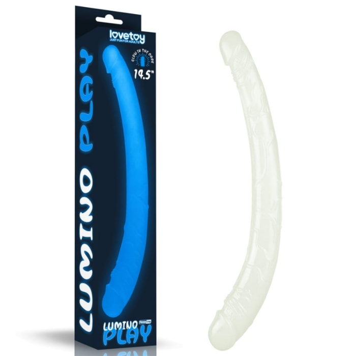 Lovetoy - Lumino Play Double Glow in the Dark Dildo
