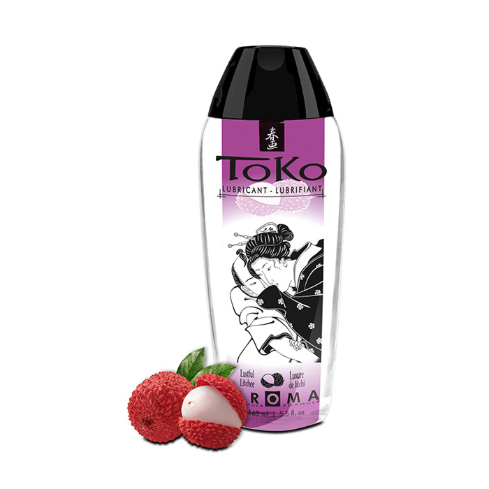 Shunga Toko Aroma Lubricant Lustful Litchee 165 ml - Comestible - Flavoured