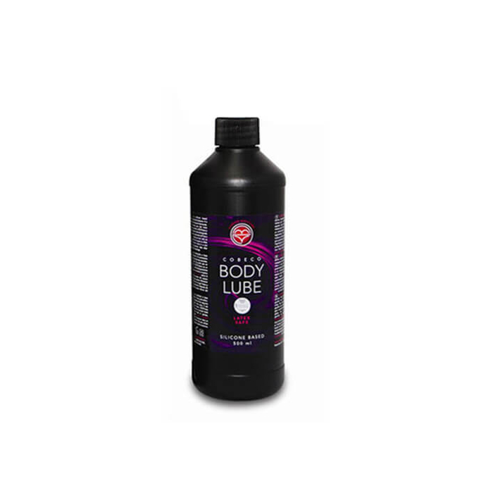 Silicone Based Body Lubricant 500 ml - Cobeco Pharma - Latex Safe