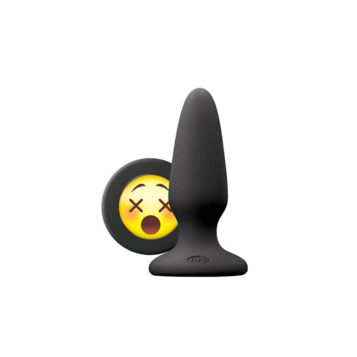 Moji's WTF Butt Plug Black M - NS Novelties