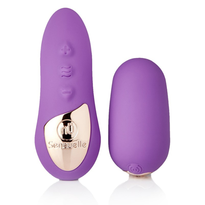 Nu Sensuelle Remote Control 15 Function Petite Egg  Purple OS