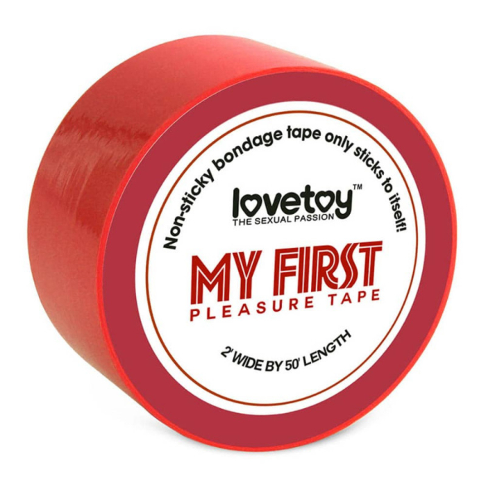 My First Non-Sticky Bondage Tape Red
