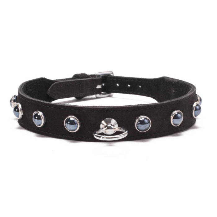 Octane crystal collar - Black