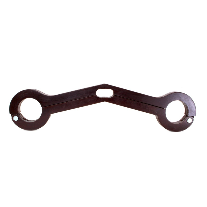 BDSM Sex Toy - Wooden Humbler with Wrist Cuffs - Kiotos
