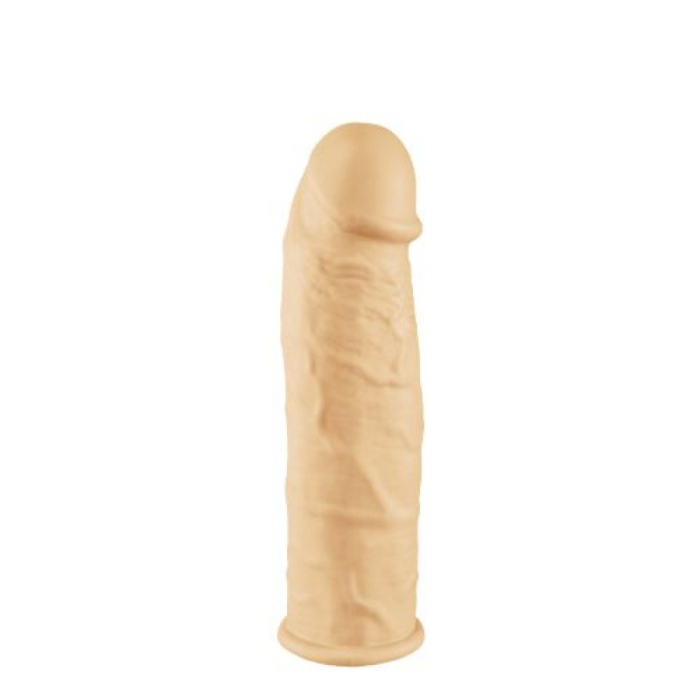 Orgasm Generator vibrating phallic Penis Sleeve sheath Flesh