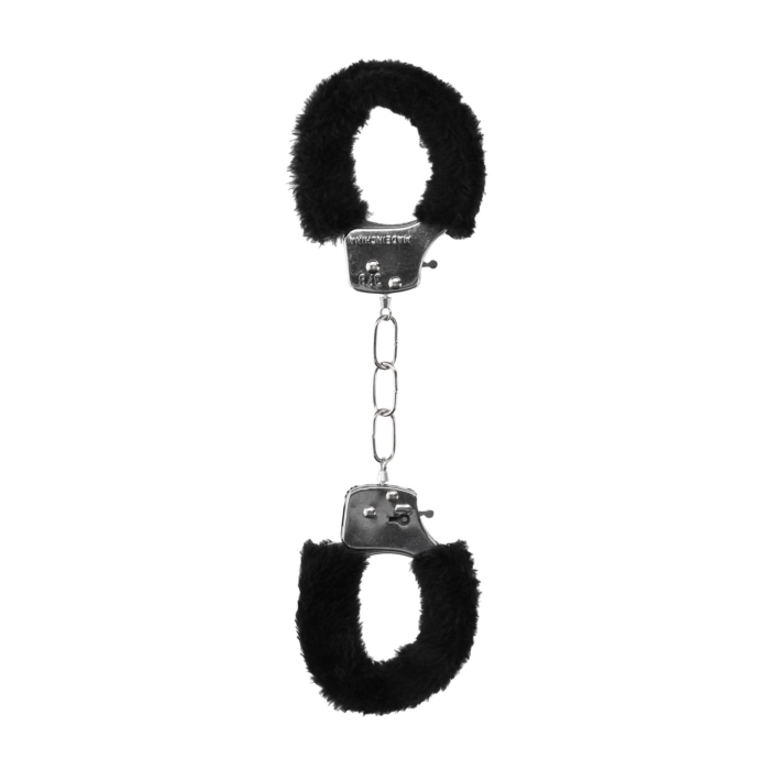 Beginner's Furry Hand Cuffs - With Quick-Release Button