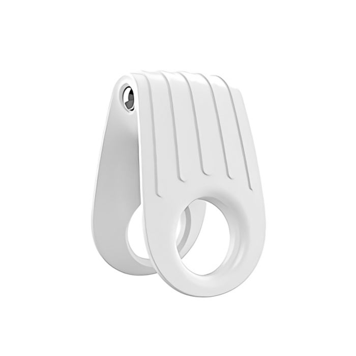 Vibrating Cock Ring White - OVO - Stretchable - Showerproof