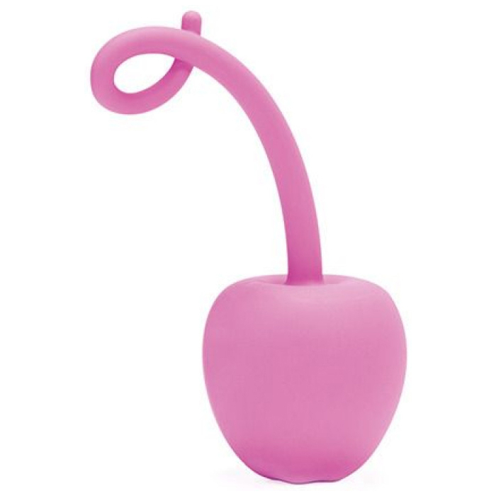 My Secret Cherry Silicone Vaginal Ball (Pink) - Toyz4Lovers