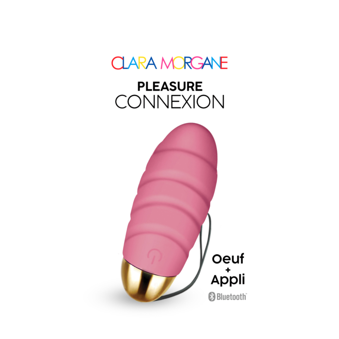 Pleasure Connection Vibrating Vaginal Egg with App Control (Pink) - Clara Morgane
