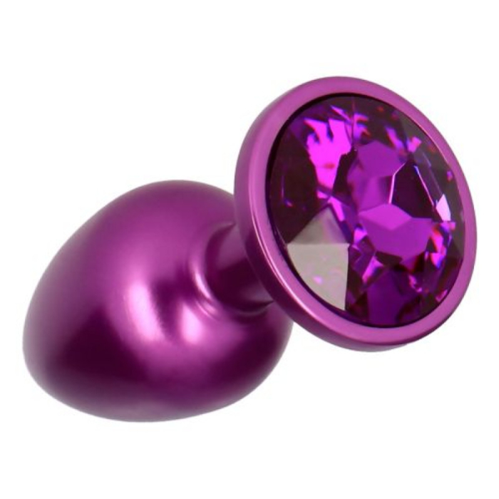 Butt Plug Purple Teardrop 