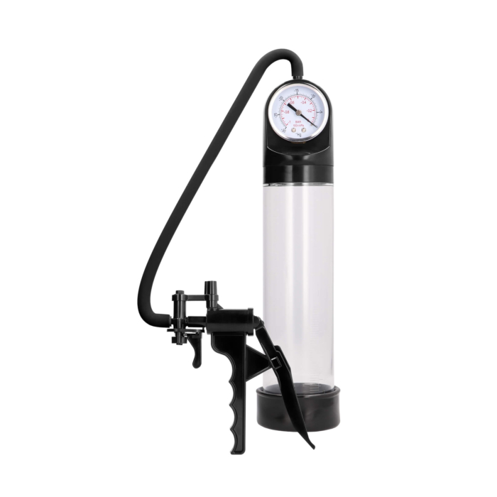 Pumped - Elite Pump With Advanced PSI Gauge - Transparent