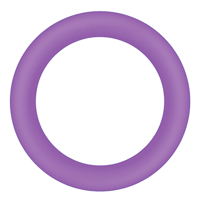 Ns Novelties Firefly Halo Small Cock Ring - Purple - Classic Smooth Penis Ring - Silicone