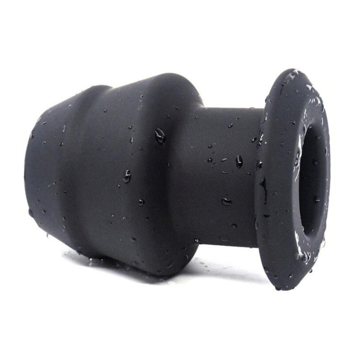 Tunnel Butt Plug San Ano M 8 x 6 cm - Black
