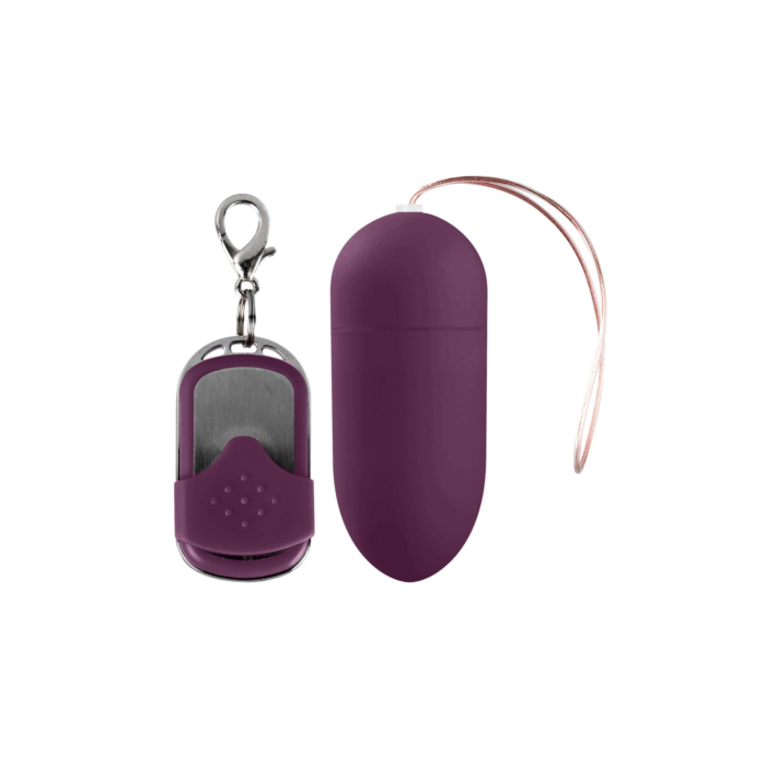 10 Speed Remote Vibrating Egg - Big - Purple