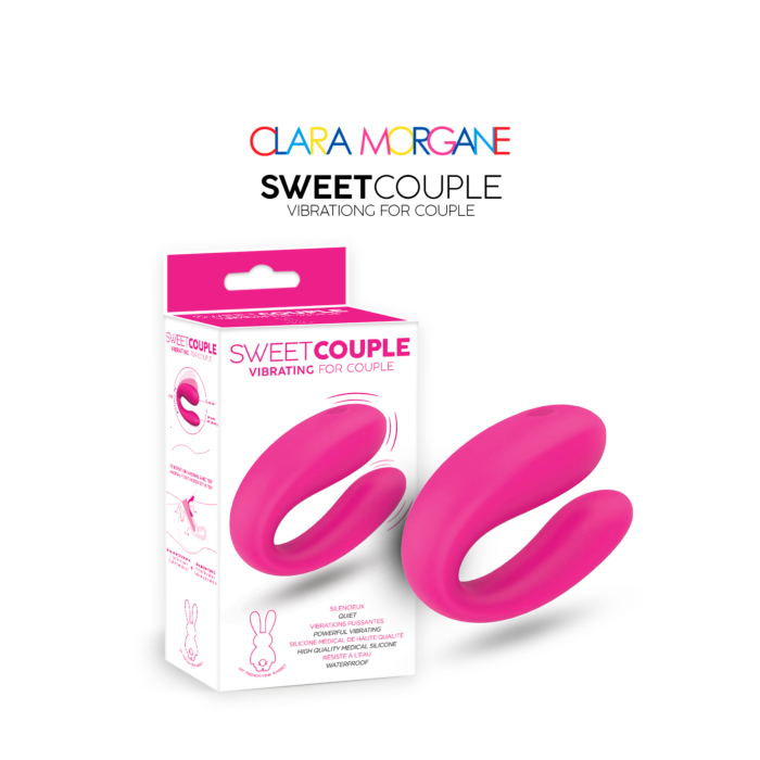 CLARA MORGANE SWEET COUPLE VIBRATOR PINK