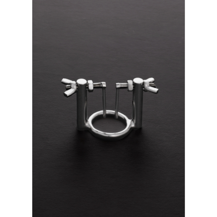 Triune Vice Grip Urethral Stretcher - Brushed Steel