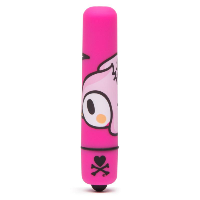 TOKIDOKI TOKIDOKI SINGLE SPEED MINI BULLET VIBRATOR PINK HEARD BIRD