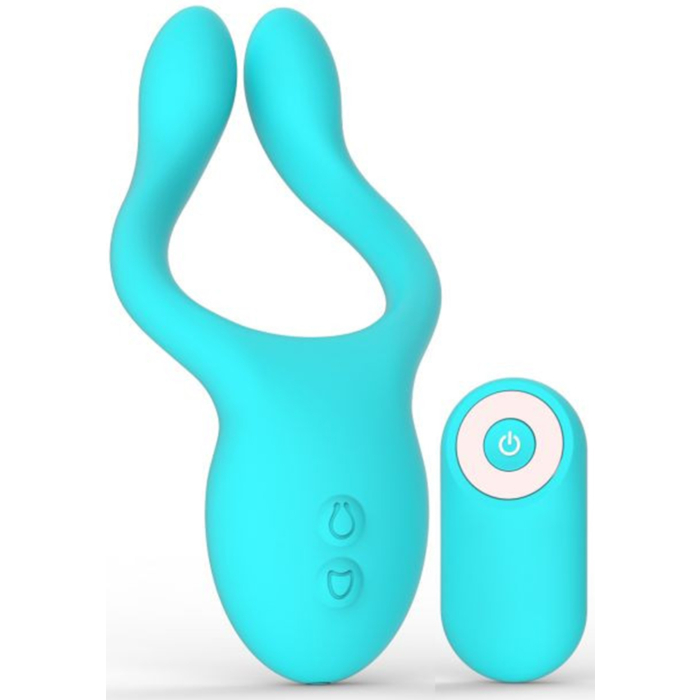 Intense Vibe Light Blue Rechargeable Clitoral Stimulator - Toyz4Lovers