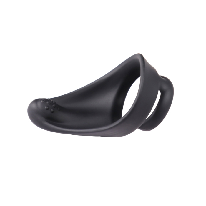 Silicone Penis Sling - Black